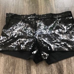 Sequin shorts